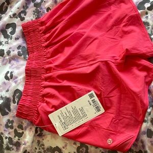 Lululemon Athletica Pink Athletic Shorts Lightweight Elastic Waistband